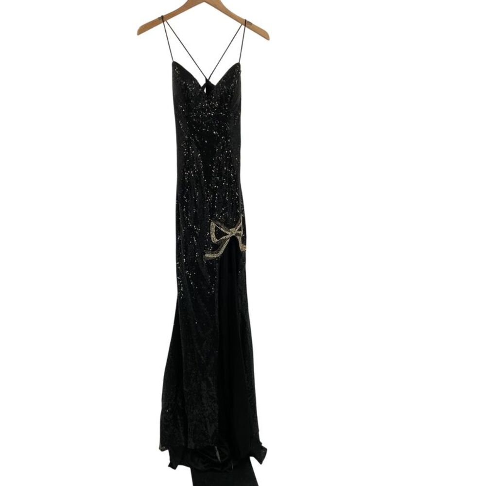 Jovani 40100 Elegant Black Evening Gown Black 8